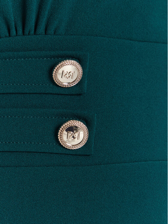 Rinascimento Rinascimento Rochie cocktail CFC0126151003 Verde Slim Fit
