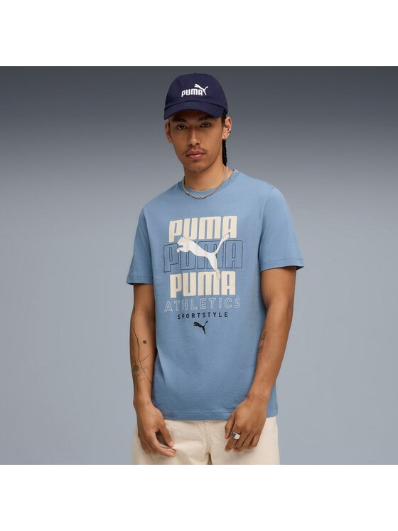 Puma Puma T-Shirt 688038 Niebieski Regular Fit