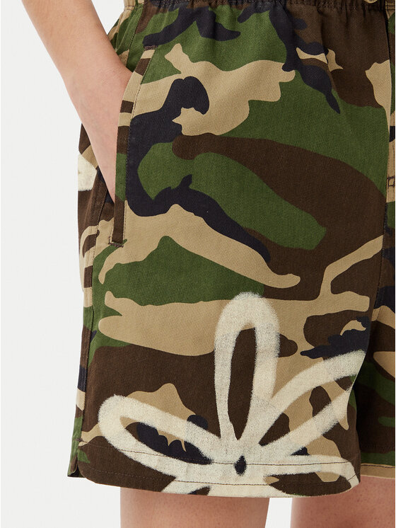 Filling Pieces Filling Pieces Pantaloni scurți sport 8829906 Verde Regular Fit