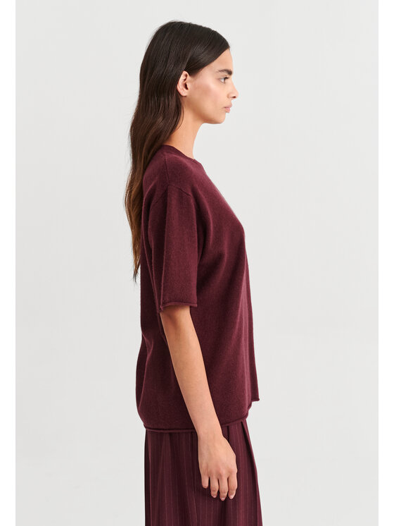 TATUUM TATUUM Sweter EFERIA Czerwony Classic Fit