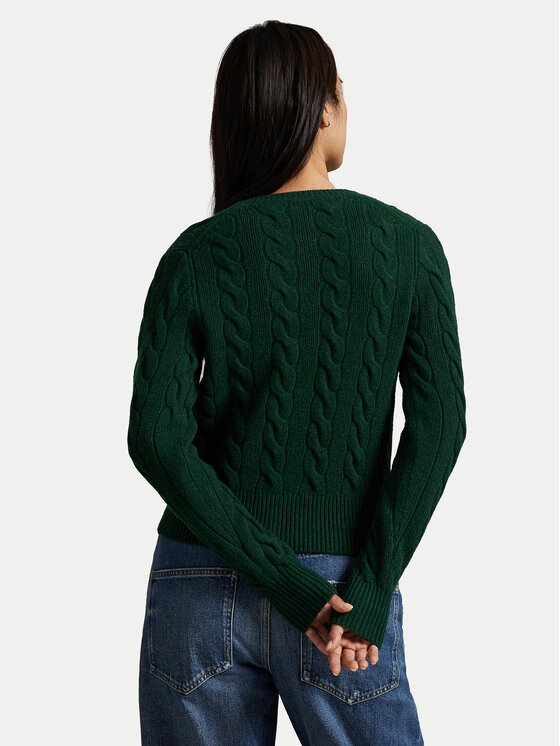 Polo Ralph Lauren Polo Ralph Lauren Kardigan 211972104008 Zelena Slim Fit