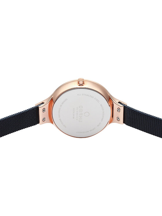 Obaku Obaku Hodinky V173LXVLML Modrá