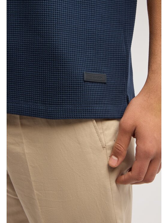 Trussardi Trussardi T-shirt G5058000102N034 Blu Regular Fit