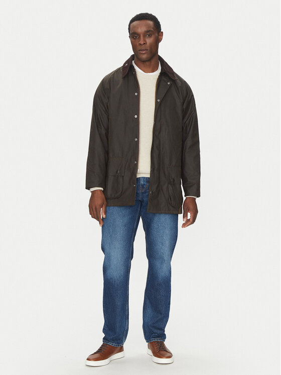 Barbour Barbour Kevad-sügis jope Beaufort MWX0002OL71 Pruun Relaxed Fit