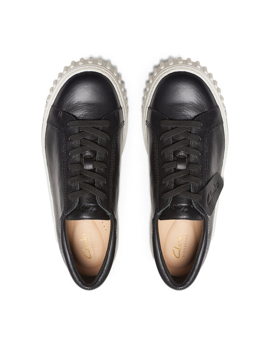 Clarks Clarks Sneakersy Mayhill Walk 26176436 Czarny