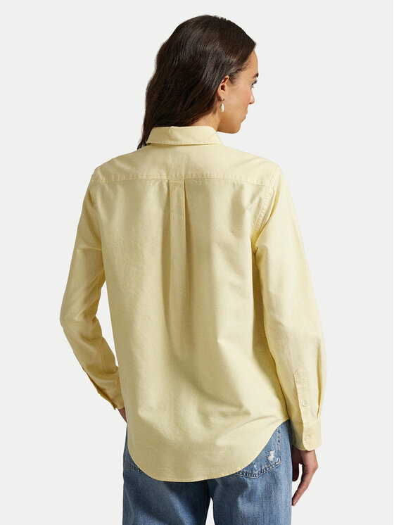 Polo Ralph Lauren Polo Ralph Lauren Πουκάμισο 211970736505 Κίτρινο Relaxed Fit
