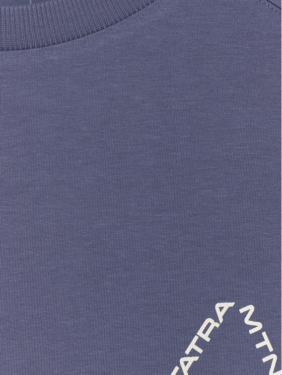 4F 4F T-Shirt 4FWAW25TTSHM2401-32S Niebieski Oversize
