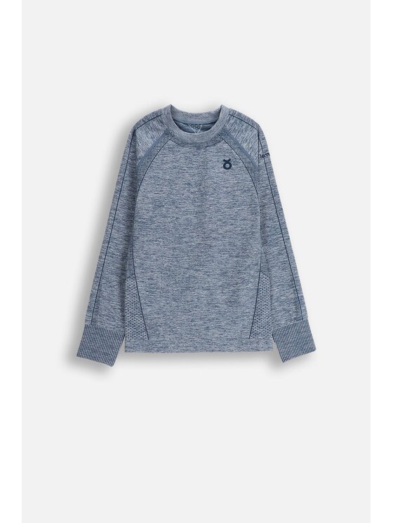 Lemon Explore Lemon Explore Bielizna termoaktywna górna ZL5187201ACB-015 Granatowy Regular Fit