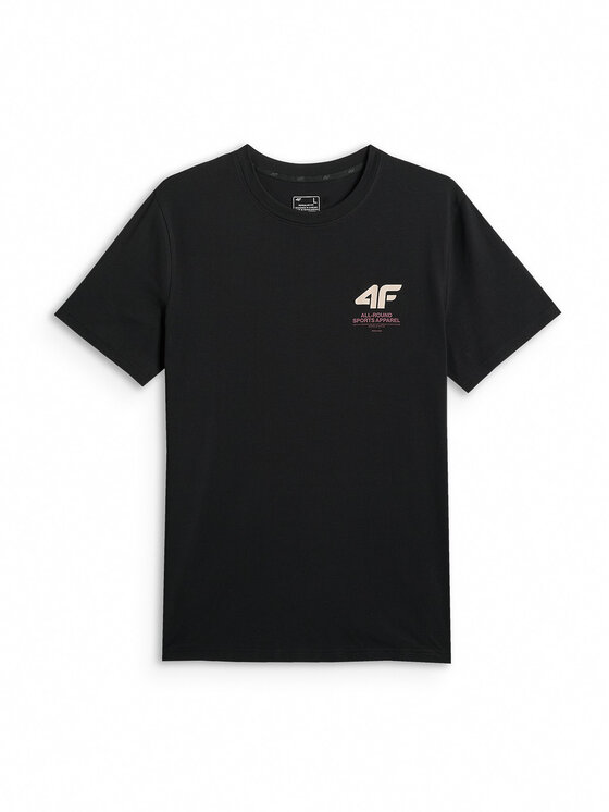 4F 4F T-shirt COMMERCIAL 12 Nero Regular Fit