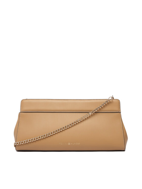 Tommy Hilfiger Tommy Hilfiger Τσάντα Th Modern Clutch AW0AW18727 Ανοιχτό καφέ