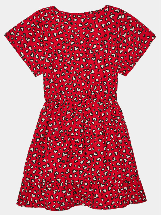 Kids ONLY Kids ONLY Ljetna haljina Palma 15316557 Crvena Regular Fit