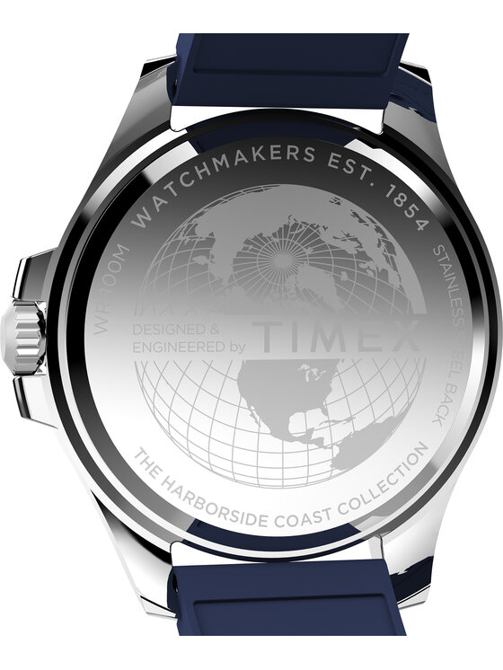 Timex Timex Zegarek TW2Y05000 Niebieski