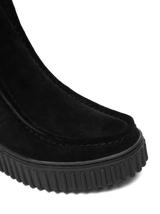 Clarks Clarks Botine Torhill Cozy 26182910 Negru