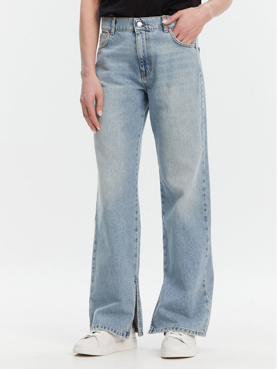 ViCOLO ViCOLO Jeansy DD5065 Modrá Wide Leg