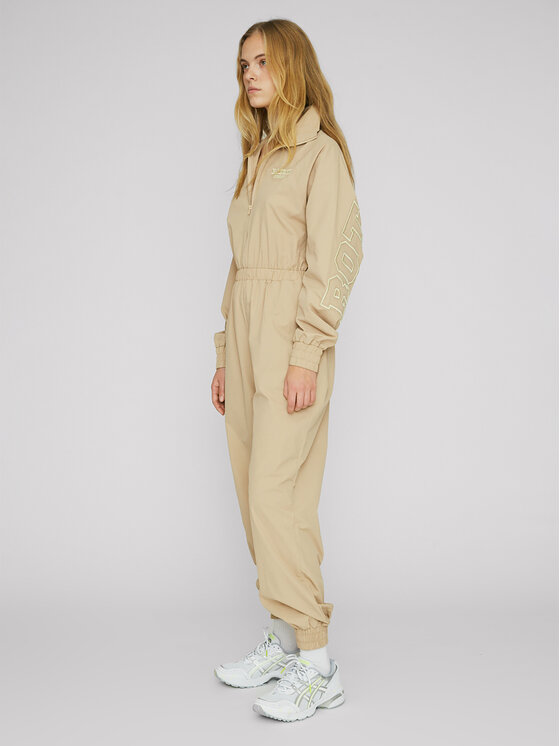 ROTATE ROTATE Salopetă Cliera RT494 Bej Slim Fit