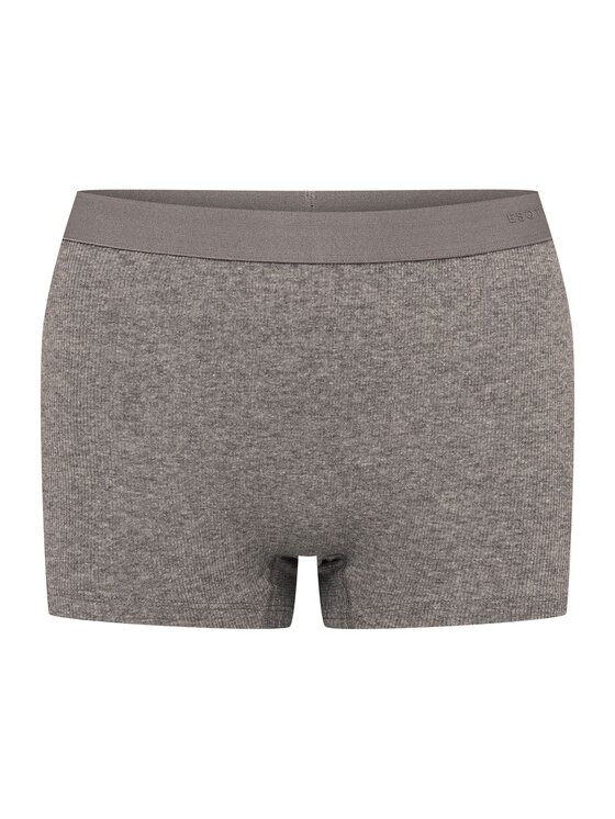 Esotiq Esotiq Szorty materiałowe 43092 Szary Regular Fit