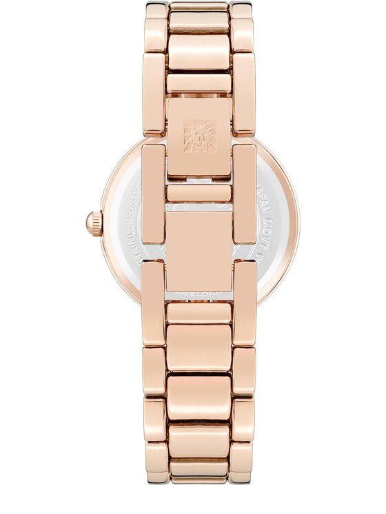 Anne Klein Anne Klein Zegarek AK-1362GNRG Różowe złoto