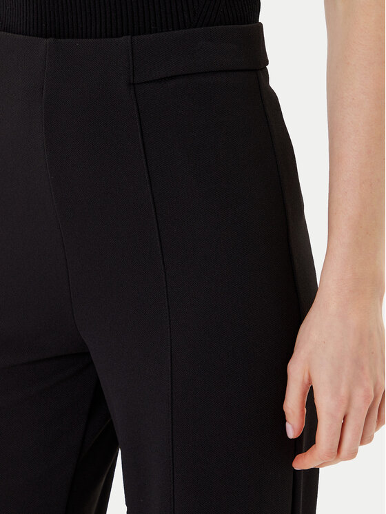 Rinascimento Rinascimento Текстилни панталони CFC0125304003 Черен Regular Fit