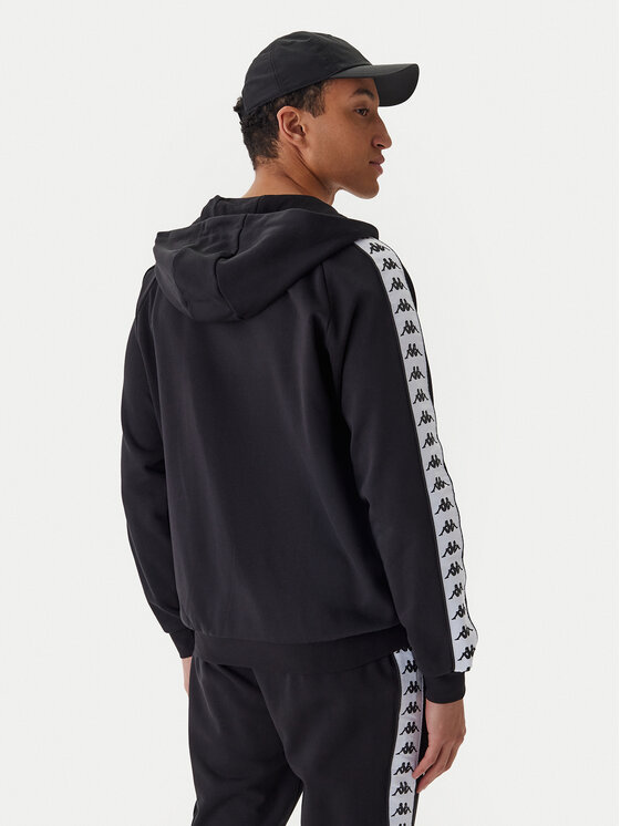 Kappa Kappa Суитшърт Banda Zamin 3 331U3ZW Черен Regular Fit