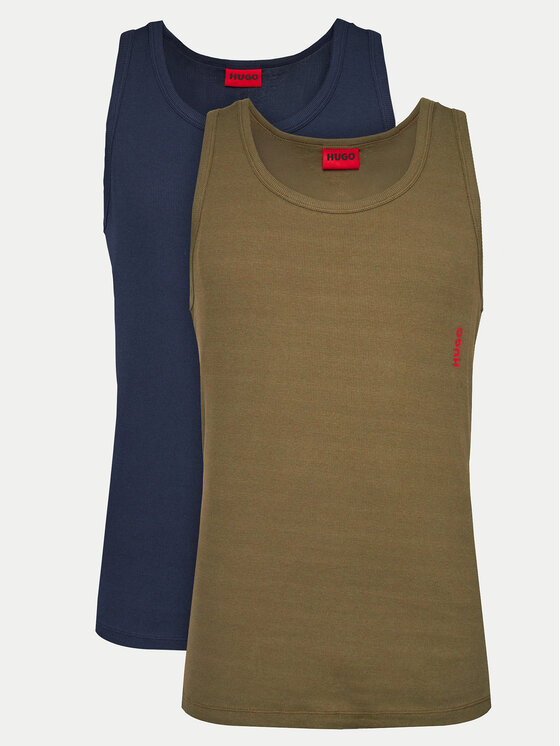 Hugo Súprava 2 tank topov 50469790 Farebná Slim Fit