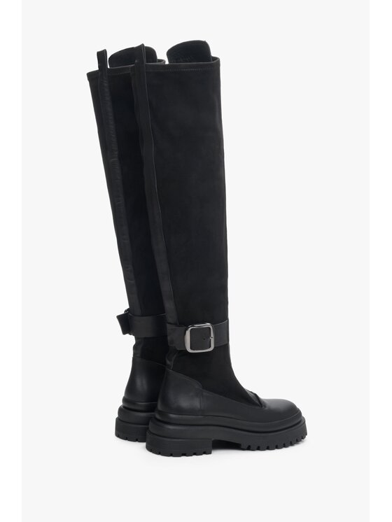 Estro Estro Μπότες ER00113889 Μαύρο