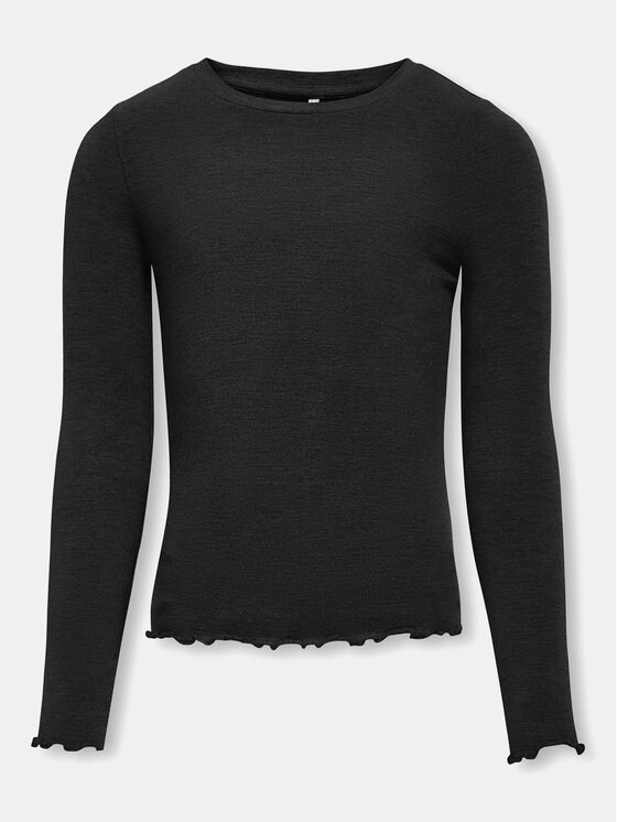 Kids ONLY Blúzka 15331400 Čierna Slim Fit