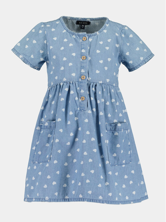 Blue Seven Blue Seven Hétköznapi ruha 734134 X Kék Regular Fit