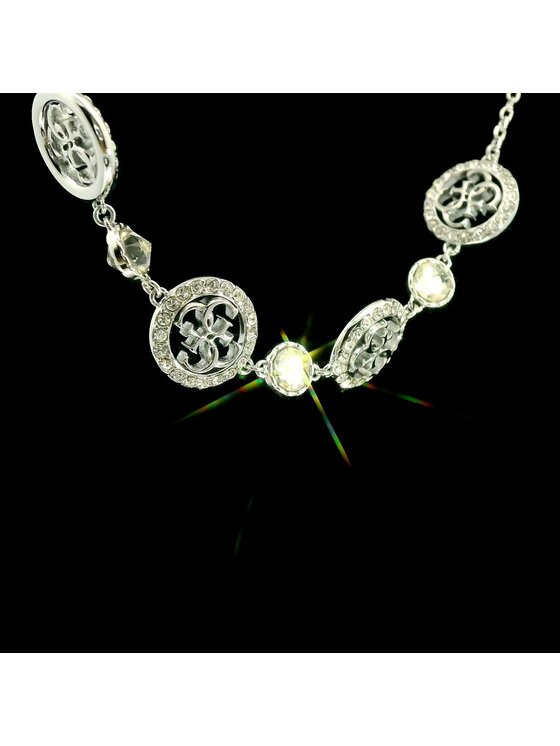 Guess Guess Náramek JUBB02145JWRHS Stříbrná