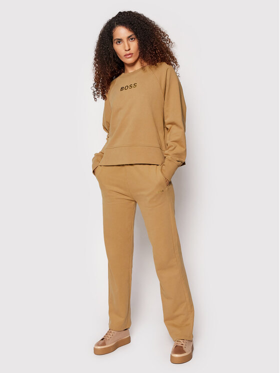 Felpa C_Elia_Gold 50461945 Marrone Oversize