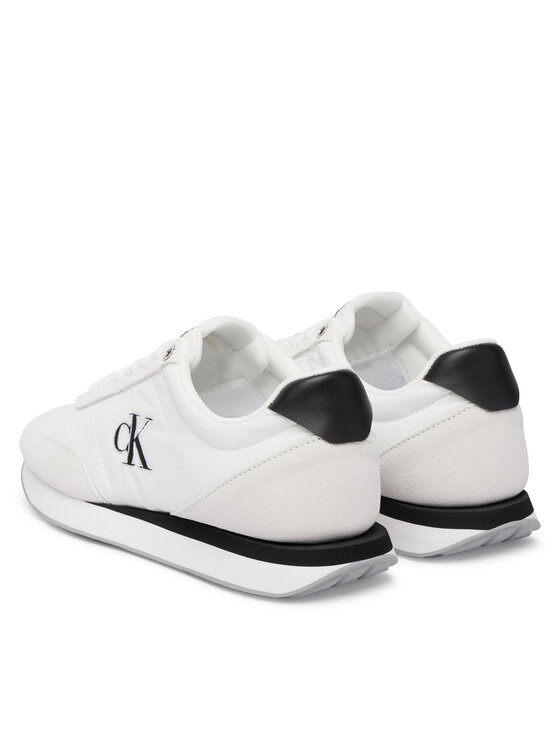 Calvin Klein Calvin Klein Tenisice Retro Runner Ess Mix Mat Wmn YW0YW01990 Bijela