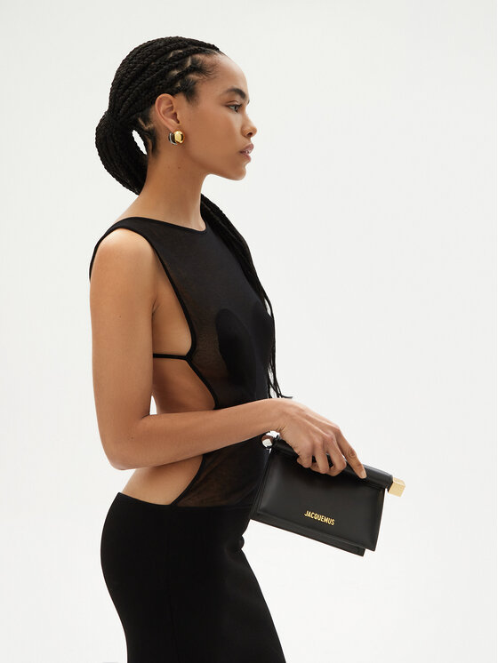 JACQUEMUS JACQUEMUS Сумка La Petite Pochette Rond C 24E241BA392-3171 Чорний
