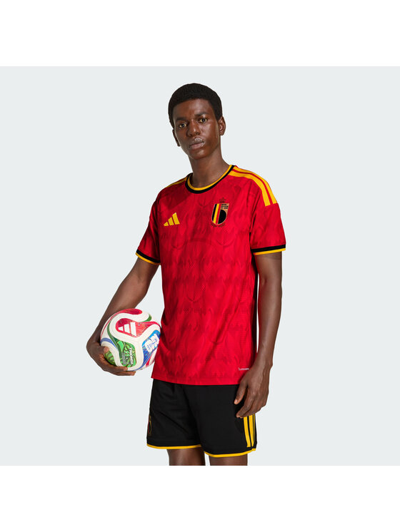 adidas adidas Koszulka techniczna Belgia Czerwony Slim Fit