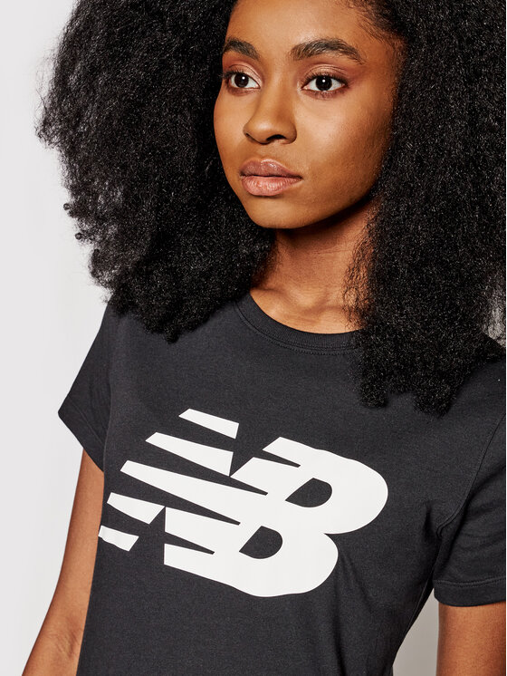 New Balance New Balance Marškinėliai Classic Flying Nb Graphic Tee WT03816 Pilka Athletic Fit
