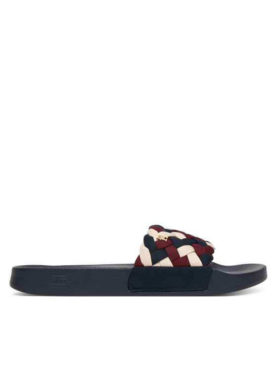 Tommy Hilfiger Tommy Hilfiger Nazouváky Th Braided Pool Slide FW0FW09203 Barevná