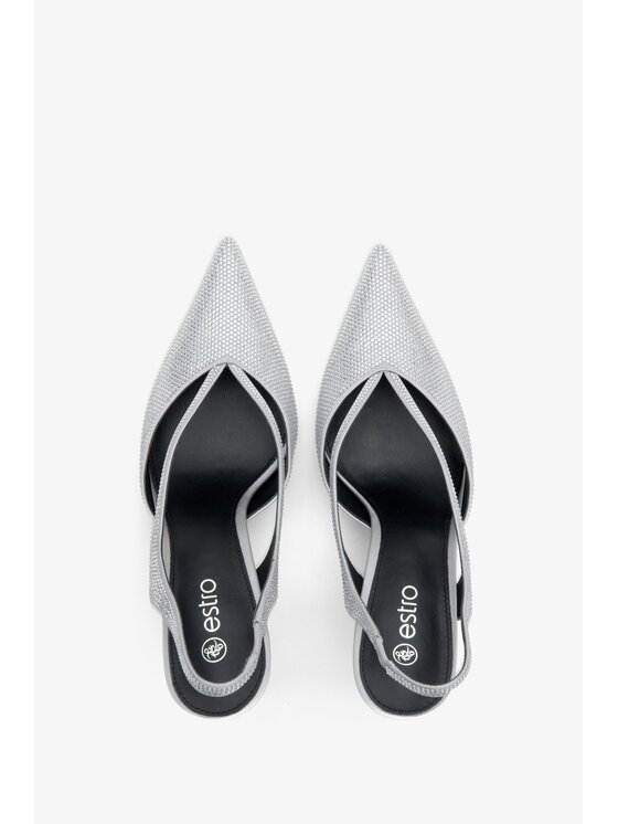 Estro Estro Γοβάκια ER00114305 Ασημί