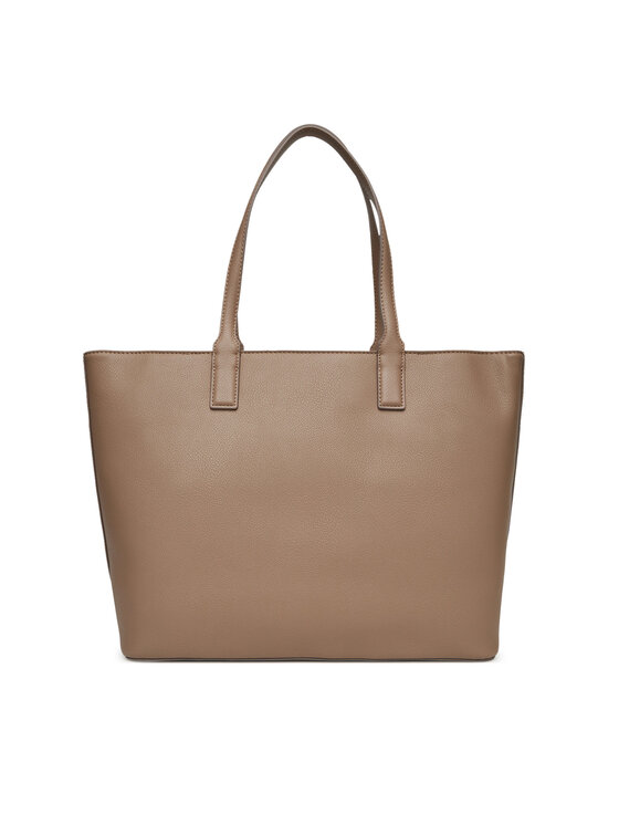 Tommy Hilfiger Tommy Hilfiger Τσάντα Th Logotape Tote AW0AW17449 Μπεζ