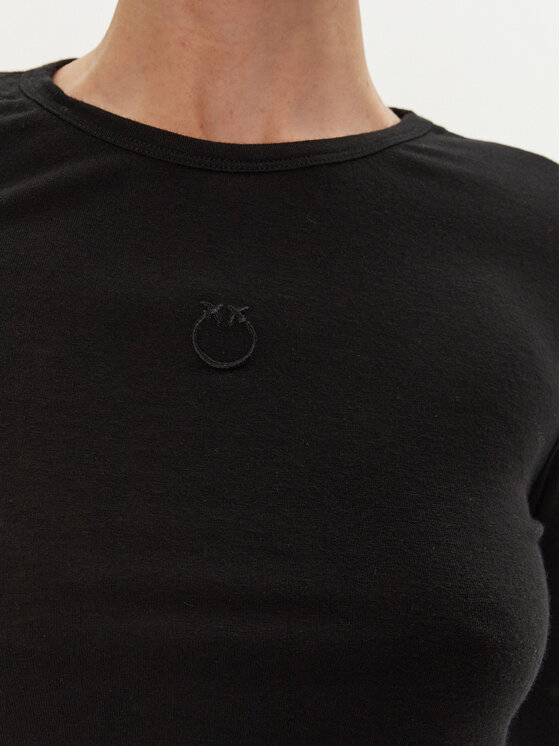 PINKO PINKO Bluză Mulan 102056 A24I Negru Regular Fit