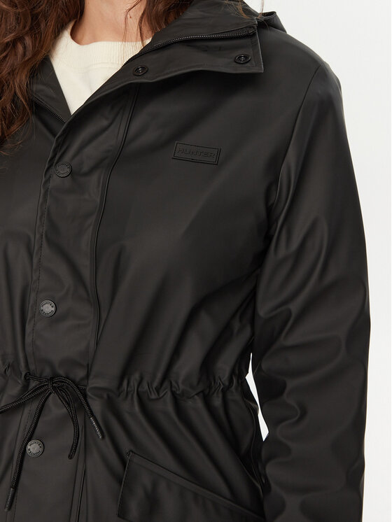 Hunter Hunter Geacă de ploaie Alise HARW0050242 Negru Regular Fit