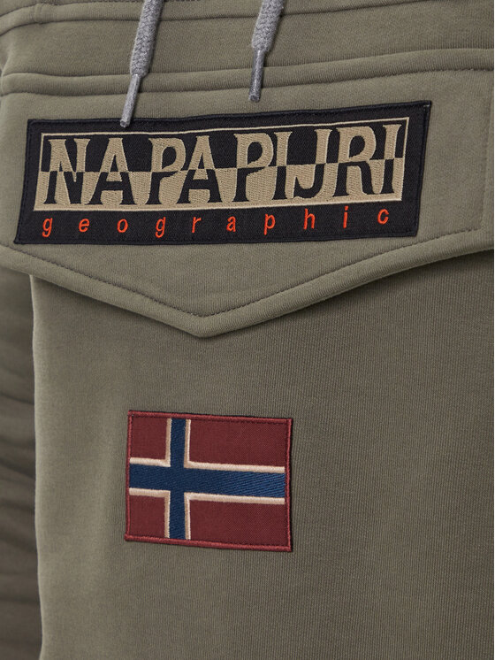 Napapijri Napapijri Суитшърт Burgee Wint 4 NP0A892T Зелен Regular Fit