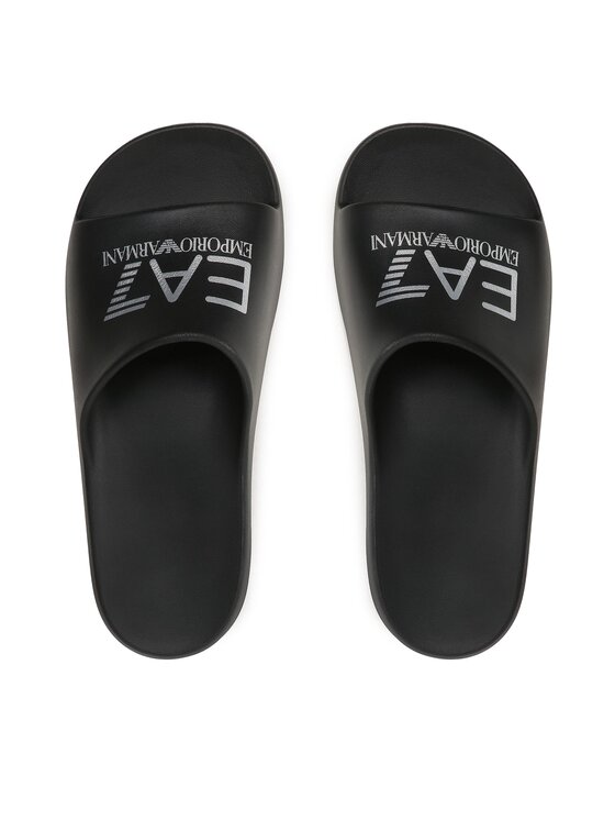 EA7 Emporio Armani EA7 Emporio Armani Šľapky XBP008 XK337 N763 Čierna