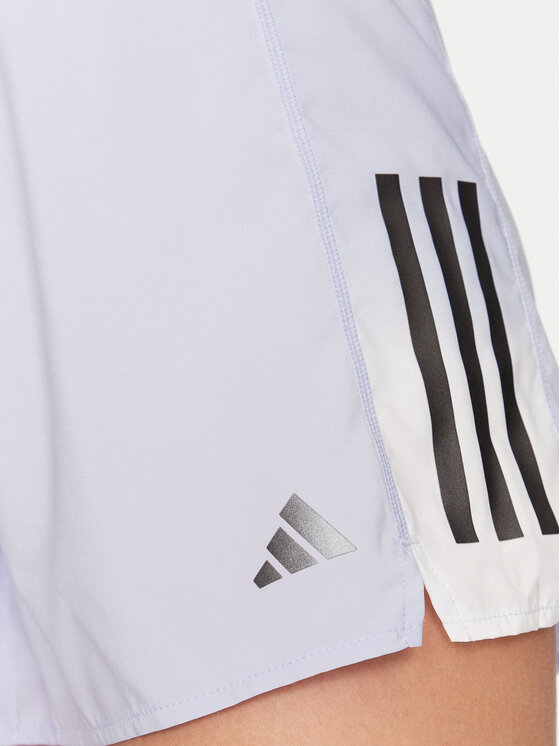 adidas adidas Spordišortsid Own the Run Colorblock JP0831 Lilla Regular Fit