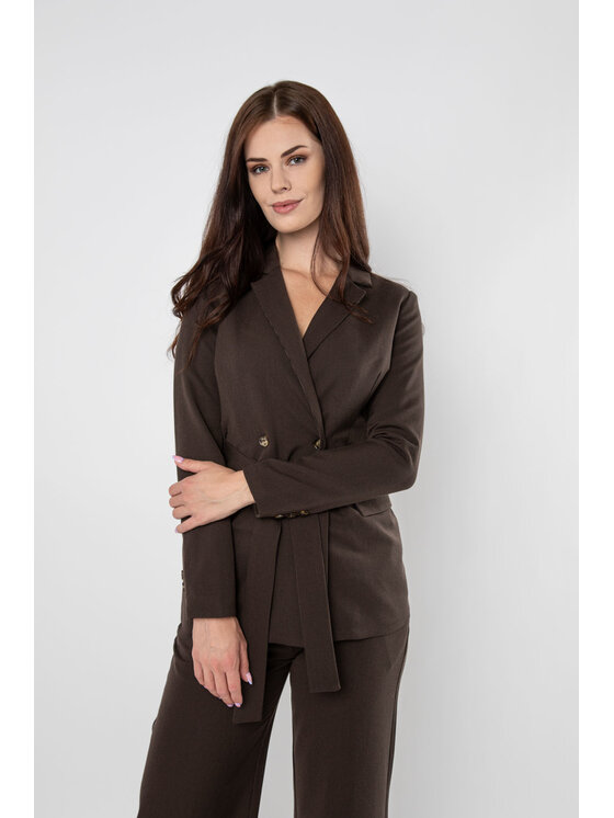 QUIOSQUE QUIOSQUE Sako ML 1023Z2 Hnedá Regular Fit