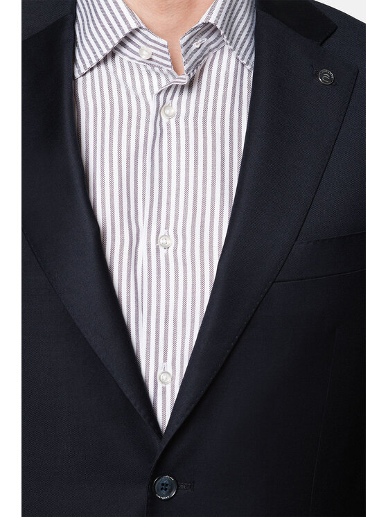 Lancerto Lancerto Garnitur Albany GA073122000014 Granatowy Regular Fit