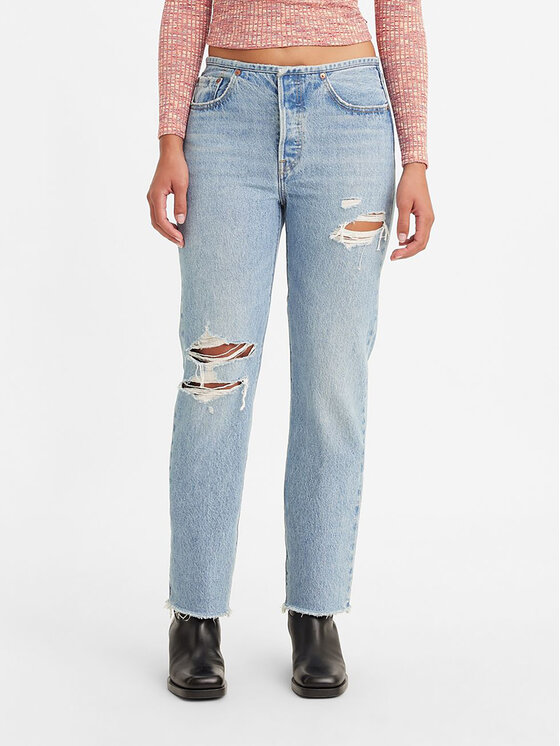 Levi's Džínsy 501 A47290000 Modrá Straight Fit