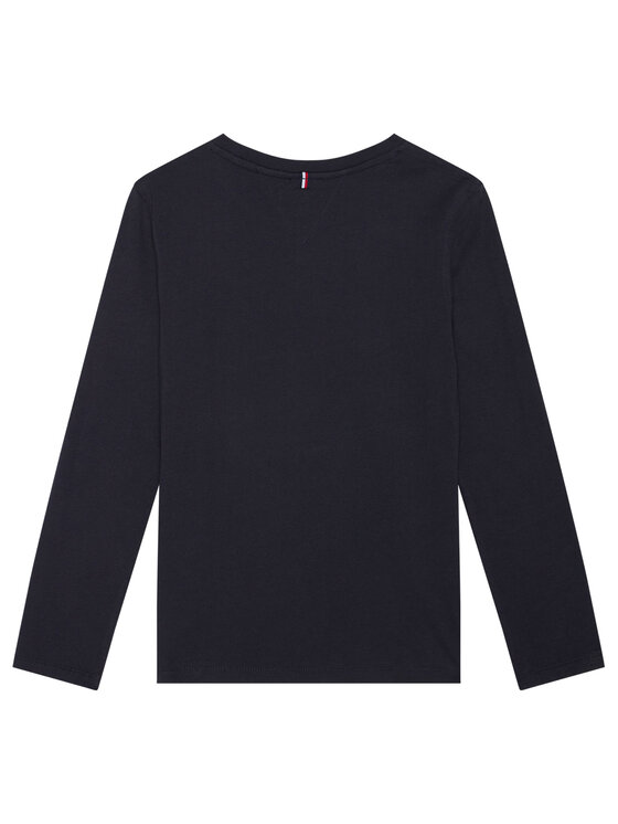Tommy Hilfiger Tommy Hilfiger Halenka KB0KB04141 D Tmavomodrá Long Sleeve