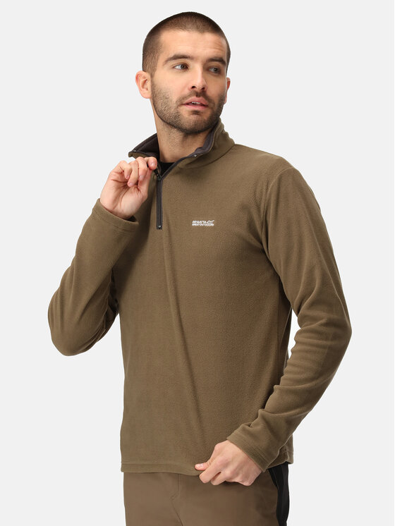 Regatta Regatta Felpa di pile Thompson RMA021 Verde Regular Fit