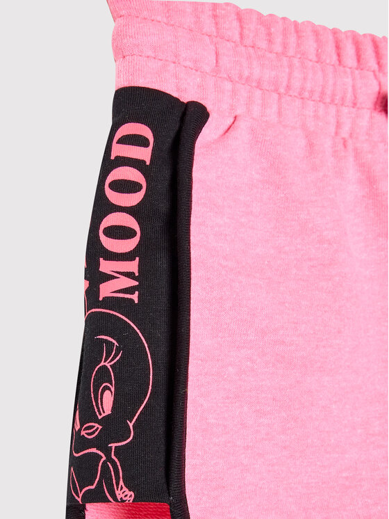 United Colors Of Benetton United Colors Of Benetton Szorty sportowe LOONEY TUNES 3BT0C900T Różowy Regular Fit