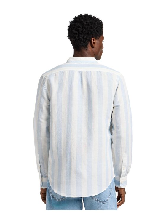 Lee Lee Koszula 112363907 Niebieski Regular Fit