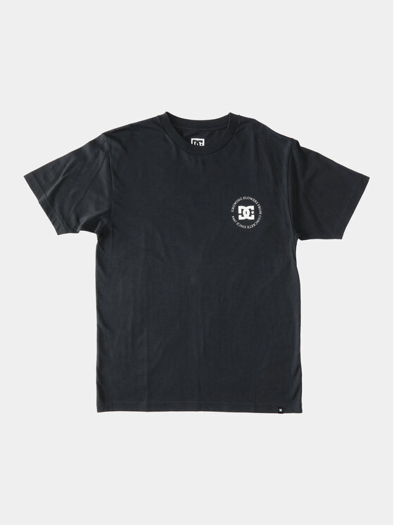 DC Shoes DC Shoes T-Shirt Concrete Tees ADYZT05305 Czarny Regular Fit