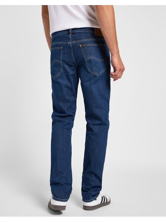 Lee Lee Jeansy DAREN ZIP FLY Niebieski Straight Leg